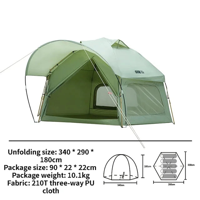 Star Hub Tent Portable Pop Up Ice Fishing Angler Thermal Hub Shelter Tent sauna tent for Winter