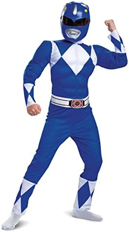 Power Rangers Boys Blue Ranger Costume Dress - Disguise