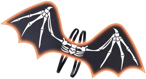 HSCTEK Light Up Bat Wings Cool Halloween costume for Kids Adults