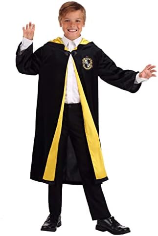 Deluxe Hufflepuff Robe for Kids Halloween costume XL