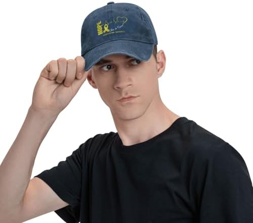 RTATBY Hope for A Cure Adenosarcoma Awareness Baseball Cap