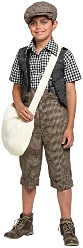 Fun Costumes Kids 20s Newsie Costume for Boys 1