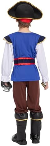 JAZGROM Kids Pirate Treasure Hammock Costume