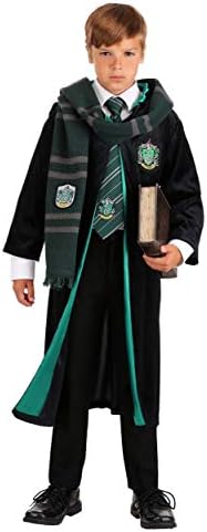 Fun Costumes Deluxe Harry Potter Slytherin Robe for Kids
