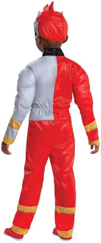 Red Ranger Muscle Muscle Outfit Toddler Official Power Rangers Dino Fury Fun