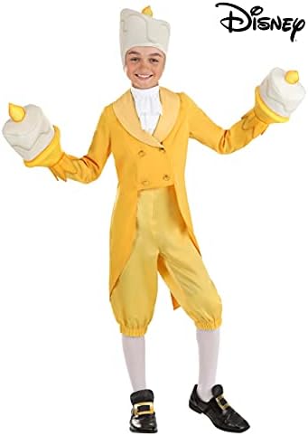 Fun Costumes Kids Beauty and the Beast Lumiere Costume Medium