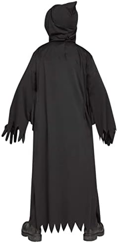 Kids Light-Up Fading Mouth Ghost Face Costume Small