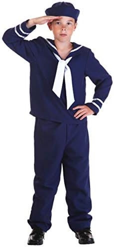 Fun Costumes Sailor Costume for Kids Halloween