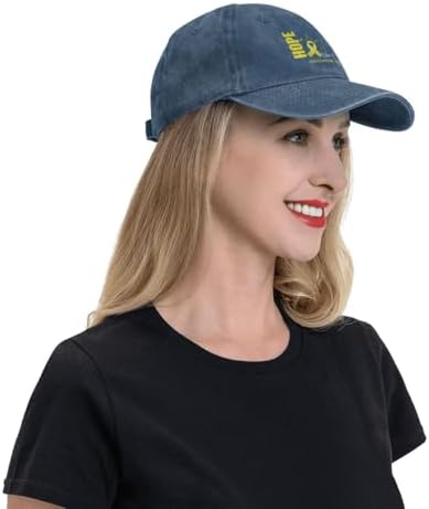 RTATBY Hope for A Cure Adenosarcoma Awareness Baseball Cap