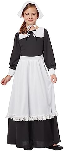 Pilgrim Girl Costume Medium