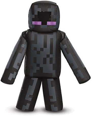 Young Kid Enderman Inflatable Minecraft Costume for Kids