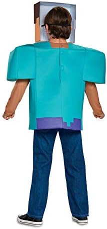Steve Classic Minecraft Costume Multicolor Medium 7-8