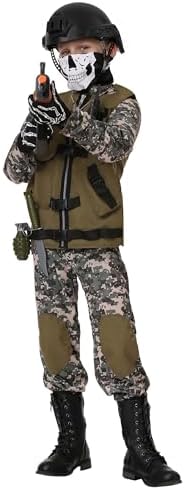 Kids Camo Trooper Halloween Costume for Boys