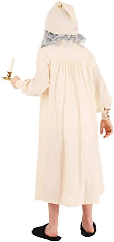 Ebenezer Scrooge Kids costume - Curmudgeon Nightgown Cap