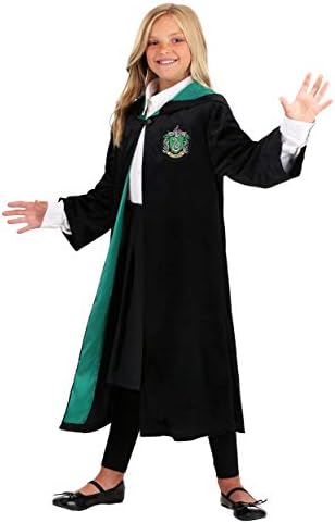 Fun Costumes Deluxe Harry Potter Slytherin Robe for Kids