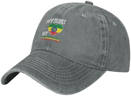 RTATBY My Heart My Country My Ethiopia Baseball Cap