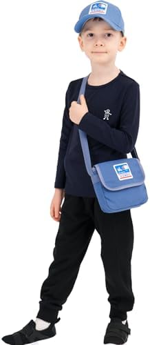 Mailman Costume Bucket HatPostman Bag 2 in 1 for Kids