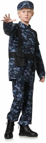GRAJTCIN Kids Army costume full set