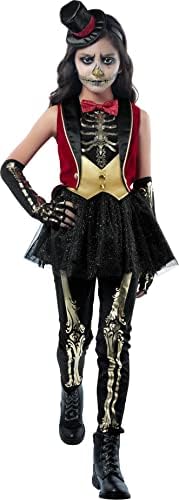 Rubies Girls Skeleton Forum Circus Costume Dress