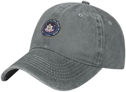 Seal of Utah Dad Hat Durable Washed and Comfortable Temporary Hat