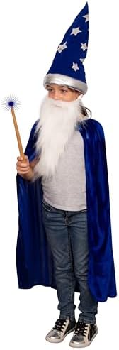 Amazing Wizard Costume for Kids 4 Piece Set