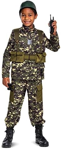 Disguise Kids Soldier Costume with Helmet and Accessories 1