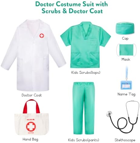 Meland Doctor Costume for Kids