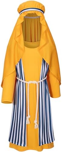 Tokyo Reengers Kids Shepherd Nativity Costume Joseph Boys Halloween and Cosplay Costume Set