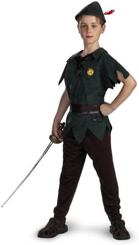 Disney Peter Pan Boys Costume 4-6 1