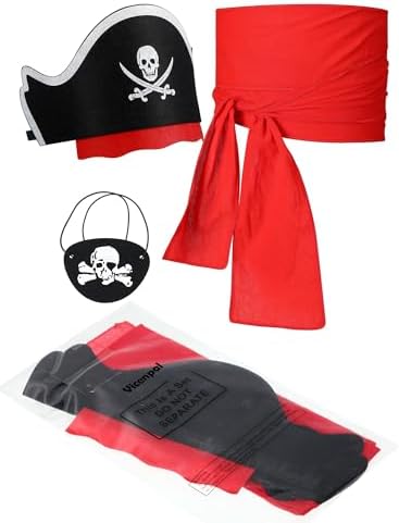 Vicenpal Pirate Costume Set for Kids 1