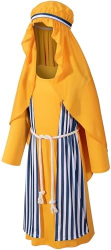 Tokyo Reengers Kids Shepherd Nativity Costume Joseph Boys Halloween and Cosplay Costume Set