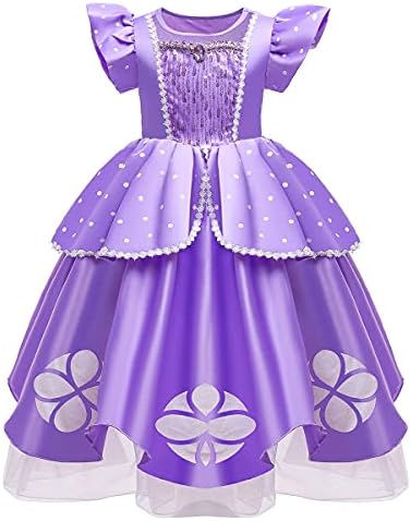 Sofia the First Princess Party Costume for Girls