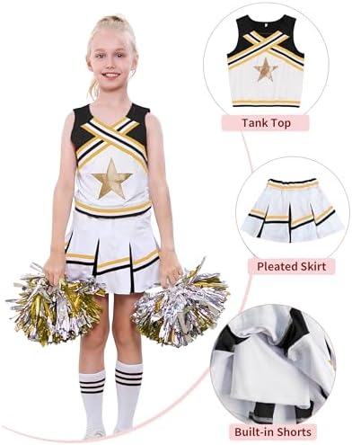 Lol nata Girls Cheerleader Uniform Set