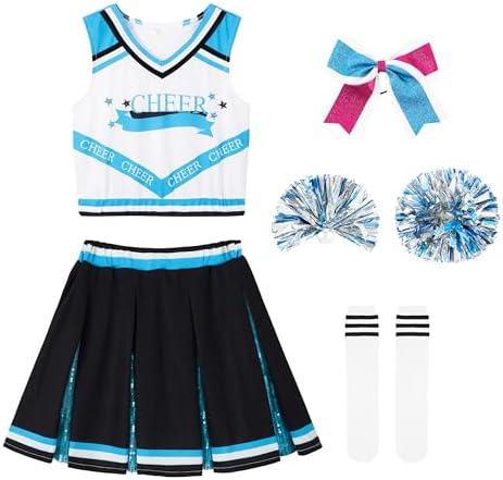 Turbo-Charged Cheeks StUNNINGglitter Uniform for Girls Halloween Christmas More