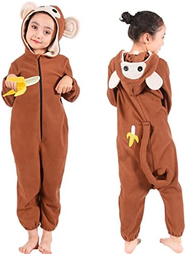Tao-Ge Kids Monkey Onesie with Banana Accessories