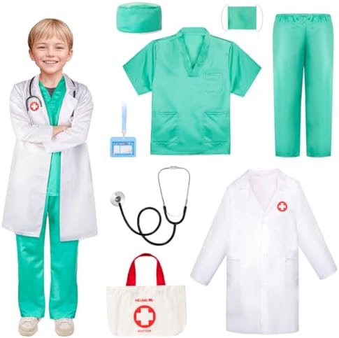 Meland Doctor Costume for Kids