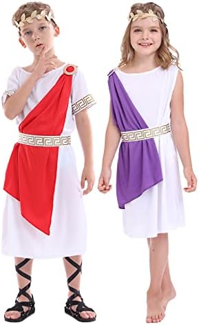 Funivals Toga Costume for Boys Girls