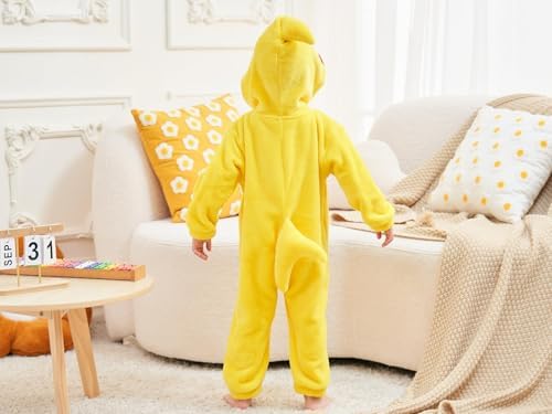LOLANTA Dinosaur Shark Flannel Jumpsuit Kids Costume