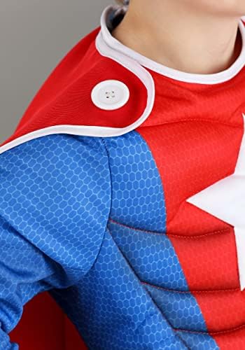 Transform into the Captain USA Muscle Hero Halloween Party or Anytime