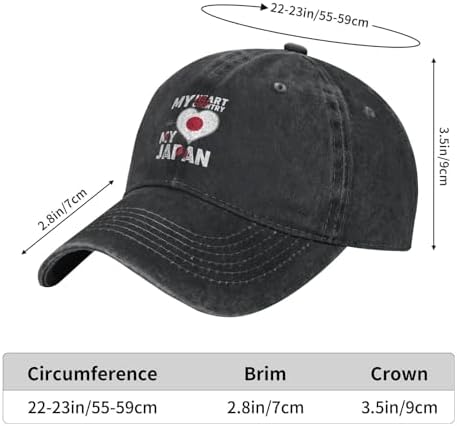 My Heart My Country My Japan Baseball Cap