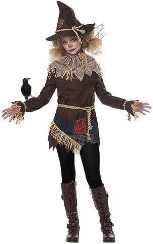 Creepy Cuddly Scarecrow Dress for Girls