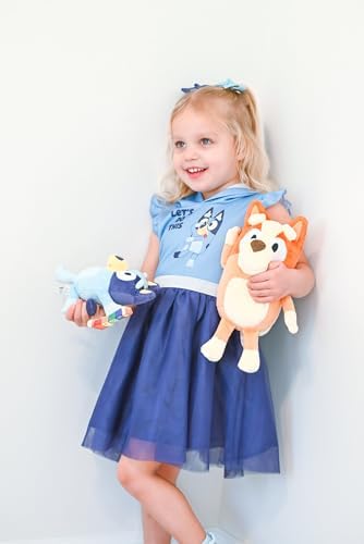 Bluey Bingo Girls Mesh Cosplay Dress