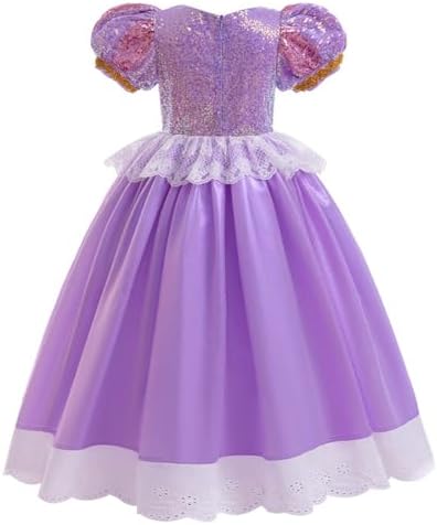 REXREII Sofia Princess Costume for Girls 10-11T