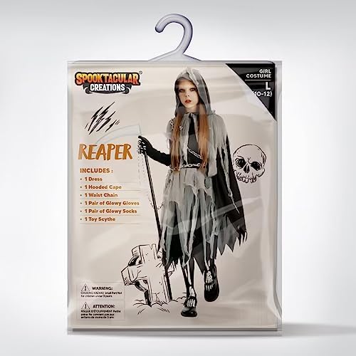Spooktacular Girls Grim Reaper Costume