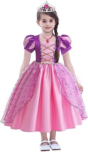 GC Princess Rapunzel Costumes for Girls
