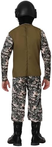 Kids Camo Trooper Halloween Costume for Boys