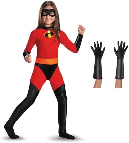 Disguise Violet costume gloves