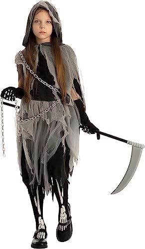 Spooktacular Girls Grim Reaper Costume