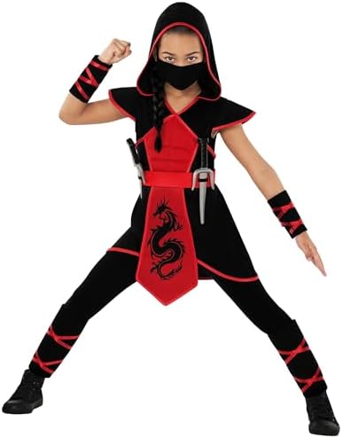Perfect for Halloween Morph Ninja Costume for Girls