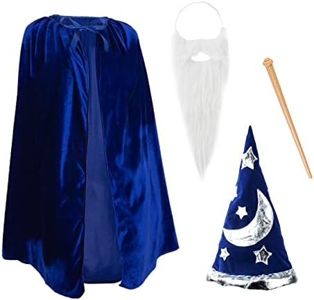 Amazing Wizard Costume for Kids 4 Piece Set